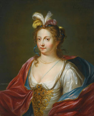Balthasar Beschey - A Lady In Oriental Dress.webp