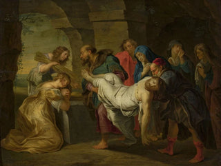 Opgraving van Christus - Balthasar Beschey — weergave van het kunstwerk