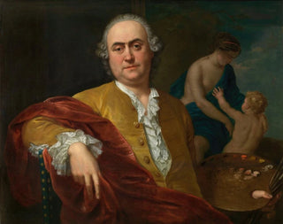 Zelfportret - Balthasar Beschey — weergave van het kunstwerk