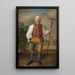 Reproductie van het schilderij Een tuinier - Balthasar Denner