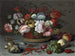 Bloemenmandje - Balthasar van der Ast — weergave van het kunstwerk