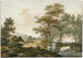 Landschapschilderij van de herfst in de bergen - Barend Hendrik Thier — weergave van het kunstwerk