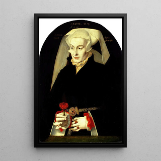 Barthel Bruyn the Younger - Portrait of Chatrina Aged 23 Years.webp