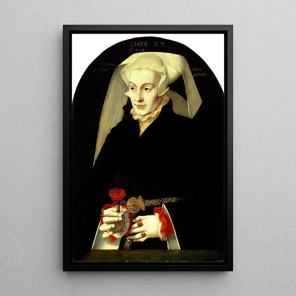 Barthel Bruyn the Younger - Portrait of Chatrina Aged 23 Years.webp