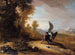 Jacob luttend met de engel - Bartholomeus Breenbergh — weergave van het kunstwerk