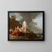 Landschap met nimfen en Diana - Bartholomeus Breenbergh — ingelijst kunstwerk aan de muur