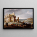 Moïse en Aaron die de rivieren van Egypte in bloed veranderen - Bartholomeus Breenbergh — ingelijst kunstwerk aan de muur