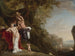 Nymphe se baignant - Bartholomeus Breenbergh — weergave van het kunstwerk