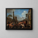 De marteling van Sint Laurentius - Bartholomeus Breenbergh — ingelijst kunstwerk aan de muur