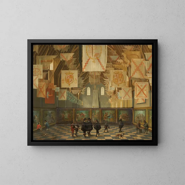 van La Grande Assemblée de 1651 - Bartholomeus van Bassen — ingelijst kunstwerk aan de muur
