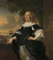 Geertruida den Dubbelde 1647-84 Echtgenote van Aert van Nes - Bartholomeus van der Helst — weergave van het kunstwerk