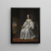 Marie Stuart, Princess of Orange, widow of William II - Bartholomeus van der Helst — framed artwork on a wall
