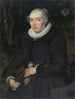 Portrait of Chrischona Jeckelmann, wife of Thomas Platter II - Bartholomäus Sarburgh — artwork view