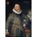 Reproductie van het schilderij Portret van Théodore Agrippa d'Aubigné - Bartholomäus Sarburgh