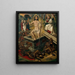Opstanding - Bartolomé Bermejo — ingelijst kunstwerk aan de muur