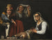 van Quatre figures sur une marche - Bartolomé Esteban Murillo — weergave van het kunstwerk