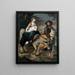 De vlucht naar Egypte - Bartolomé Esteban Murillo — ingelijst kunstwerk aan de muur