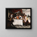 De verloren zoon aan tafel - Bartolomé Esteban Murillo — ingelijst kunstwerk aan de muur