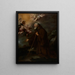 De visie van Sint-Franciscus van Paola - Bartolomé Esteban Murillo — ingelijst kunstwerk aan de muur