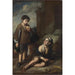 Reproductie van het schilderij Twee boerenjongens - Bartolomé Esteban Murillo