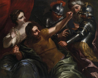 Bartolomeo Biscaino - Samson And Delilah.webp
