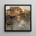Laag water - Frits Thaulow — ingelijst kunstwerk aan de muur