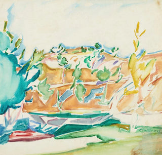Bastion du jour avec des arbres assaillants - Owen Merton