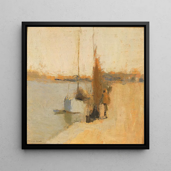 Bateau de pêche - Frank Edwin Scott