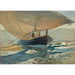 Reproductie van het schilderij Vissersboten op het strand, Valencia - Joaquín Sorolla