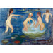 Reproduction of the painting Bathing Girls - Edvard Munch
