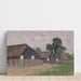 Reproductie van het schilderij Bauernhäuser bei Klagenfurt - Alfred Zoff