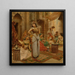 Schoonheden van het harem op de markt - Fabio Fabbi — ingelijst kunstwerk aan de muur