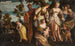 De ontdekking van Mozes - Benedetto Caliari — weergave van het kunstwerk