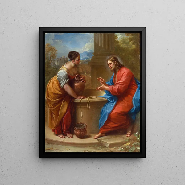Benedetto Luti - Christ and the Woman of Samaria.webp