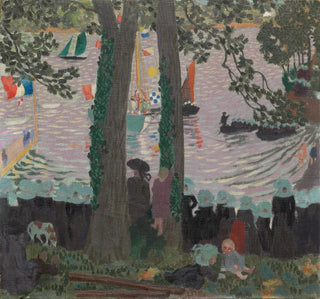 Bénédiction d'un yacht sur la rivière Belon - Maurice Denis