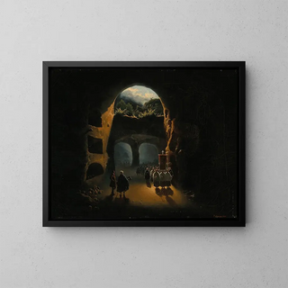Beniamino De Francesco - Ferdinand II of Sicily in the Catacombs of San Gennaro.webp