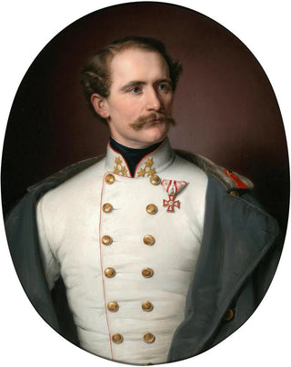 Benjamin Heinrich Orth - Portrait of an Austrian Colonel Decorated with the Military Merit Cross.webp