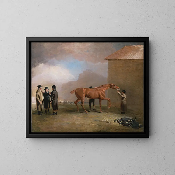 Muly Moloch - Benjamin Marshall — ingelijst kunstwerk aan de muur
