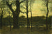 Een vijver in het bos - Benjamin Rutherford Fitz — weergave van het kunstwerk