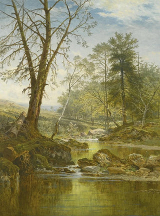 Benjamin Williams Leader - A Sunny Stream Beardon Dartmoor.webp