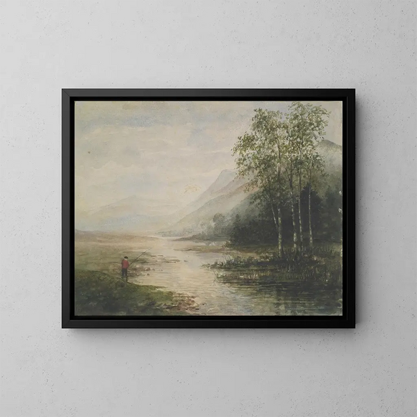 Bettws-y-Coed, Noord-Wales - Benjamin Williams Leader — ingelijst kunstwerk aan de muur