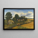 De Engelse cottages - Benjamin Williams Leader — ingelijst kunstwerk aan de muur