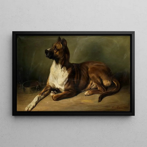 Benno Adam - Portrt eines Hundes.webp
