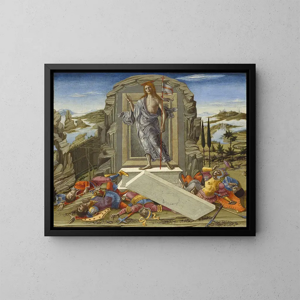 De Opstanding - Benvenuto di Giovanni — ingelijst kunstwerk aan de muur