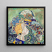 wieg van baby - Gustav Klimt — ingelijst kunstwerk aan de muur