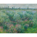 Reproductie van het schilderij van Berges de la Seine près de Vétheuil - Claude Monet