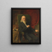 Isaac Léa - Bernard Albrecht Uhle — ingelijst kunstwerk aan de muur