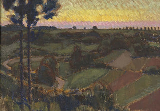 Bernard Boutet de Monvel - Environs de Nmours crpuscule.webp
