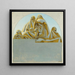 Women on the terraces of Rabat - Bernard Boutet de Monvel — framed artwork on a wall