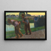 Mariners, the tugs - Bernard Boutet de Monvel — framed artwork on a wall